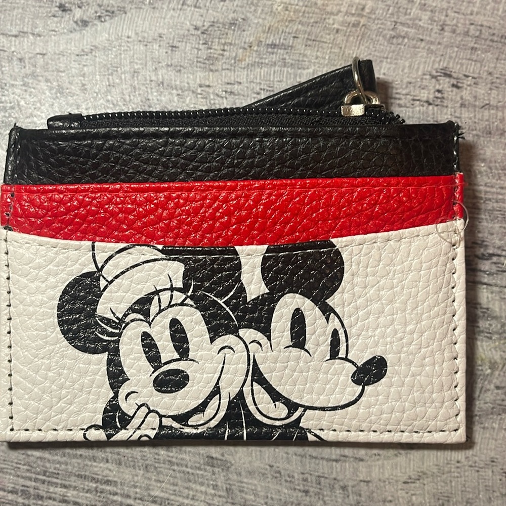 Mickey/Minnie Mouse Card/Coin Wallet